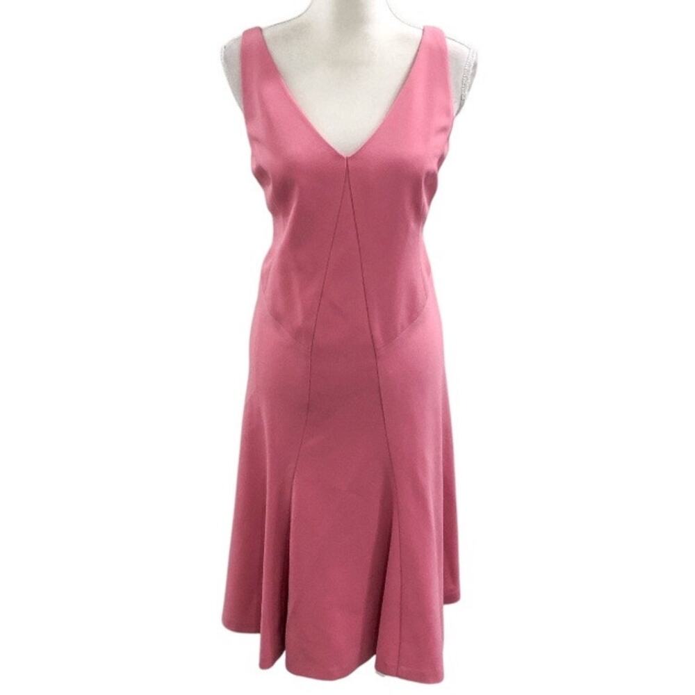 Bloomingdales Geranium Pink Midi Dress